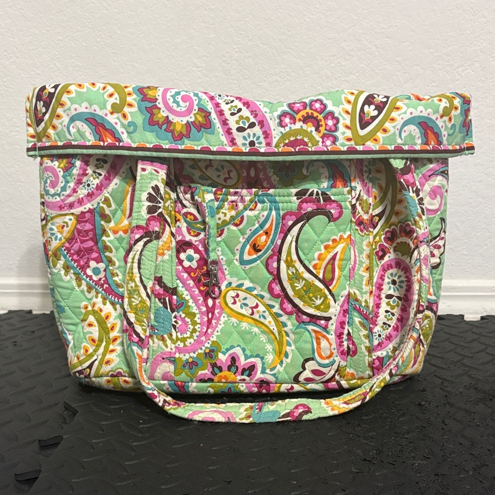 Vera Bradley Multicolor Paisley Tote
